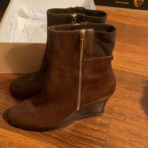 Brown Michael Kors booties